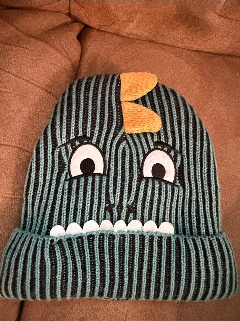 Kids Fun Monster Beanie Hat - Playful Winter Hat Smoke free home